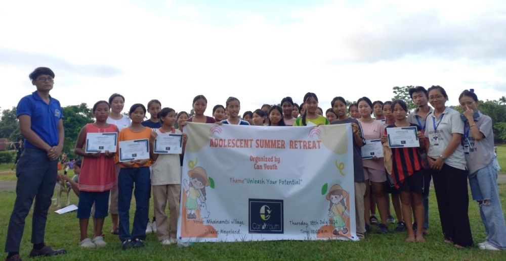 Can Youth organised adolescent summer retreat  for MERAKI Adolescent Girls Club at Mhainamtsi village.